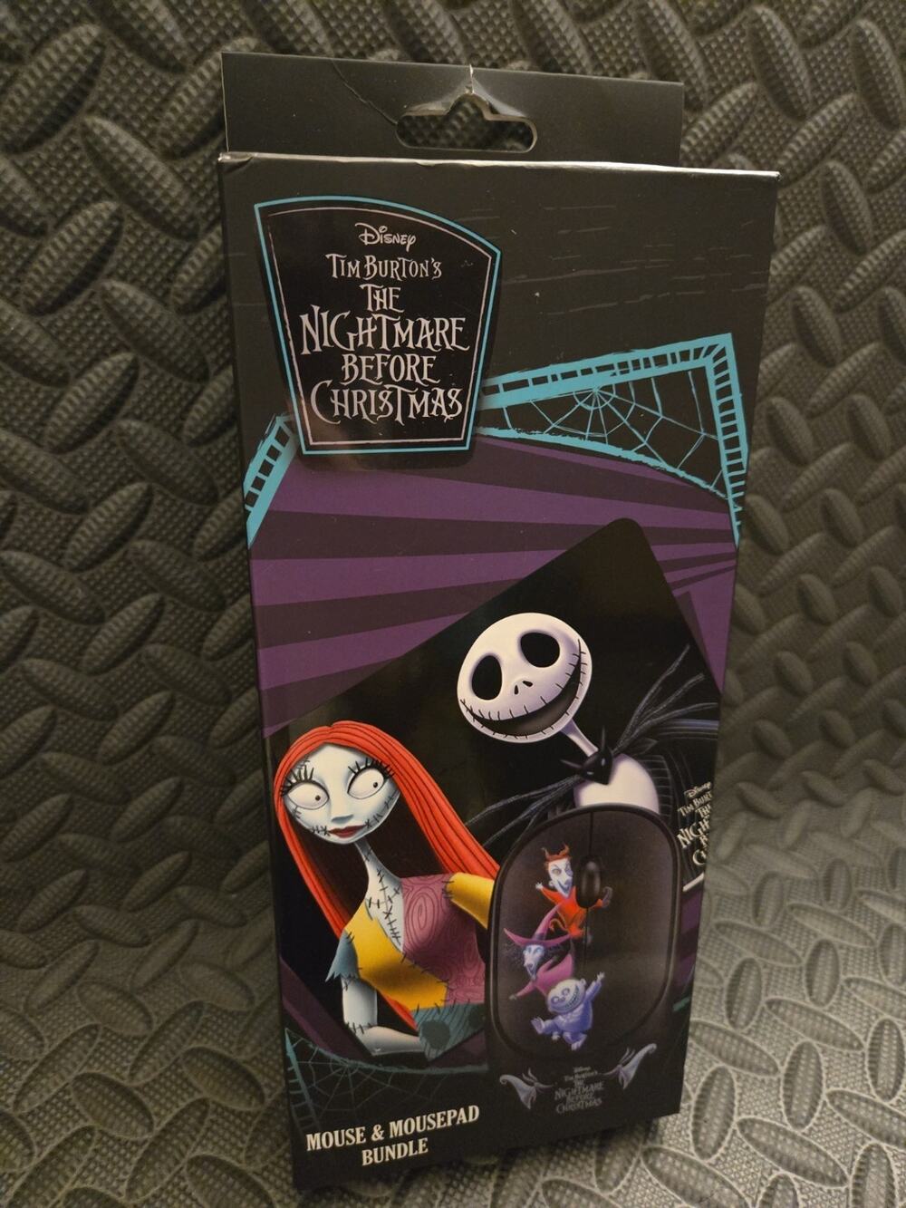 Disney Nightmare Before Christmas Wireless Mouse & Mouse Pad Bundle Sealed READ